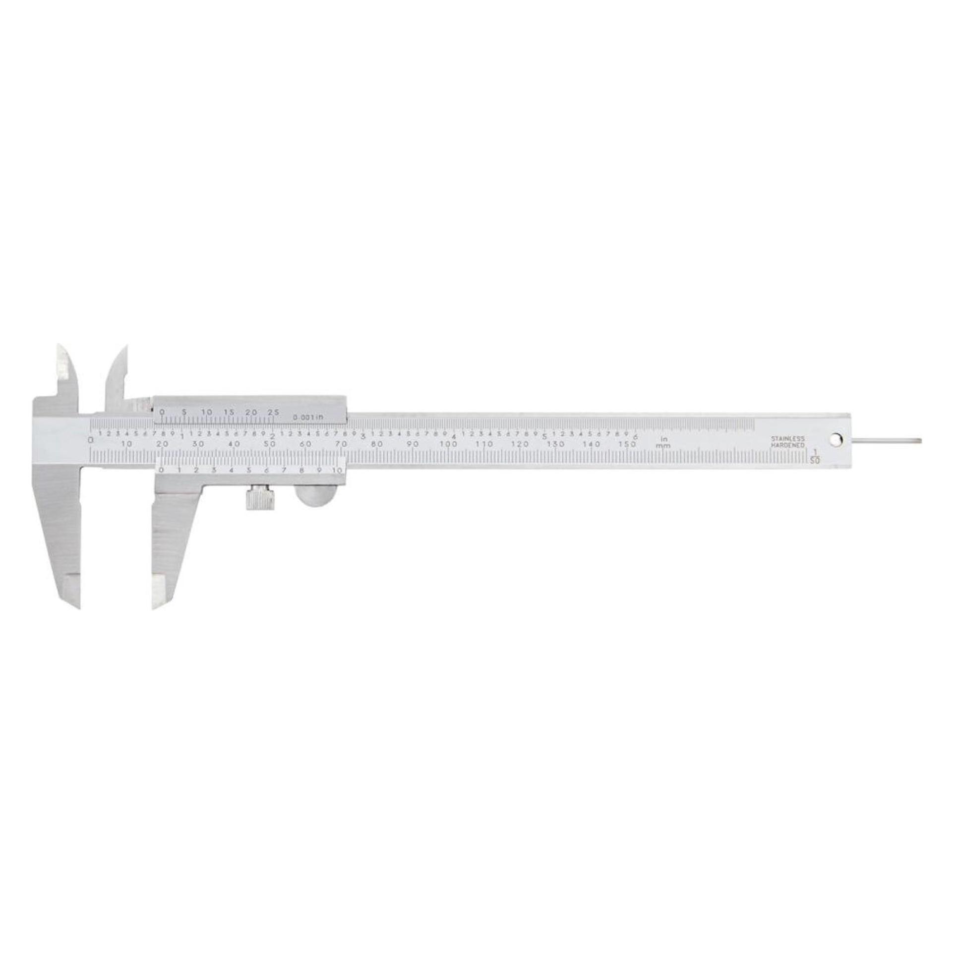 Magni Taschenmessschieber Feststellung 150mm 1/50 1/1000 FORTIS (15 cm) (4317784717588)