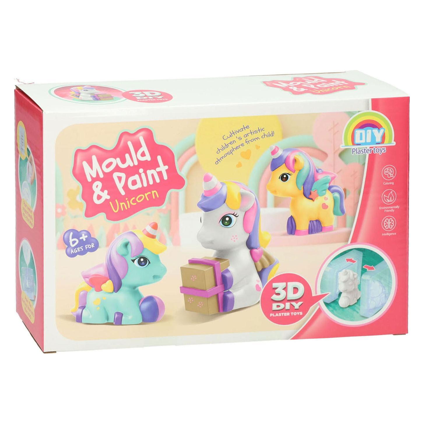 Giessen und Bemalen von Einhorn 3D (47485102)