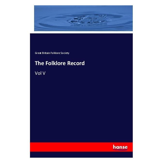 Hansebooks The Folklore Record (Englisch, Great Britain Folklore Society) (55985908)