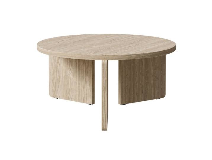 Runder Couchtisch Preffines 85 cm geölte Eiche