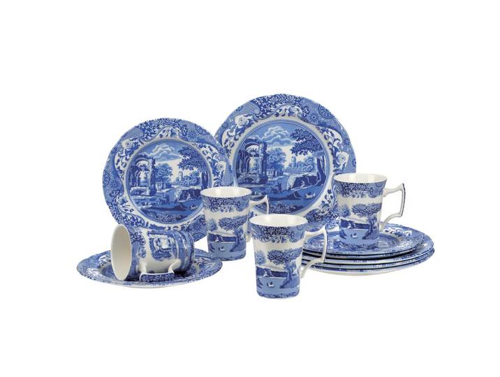 Spode Blue Italian Starter-Set 12 Teile