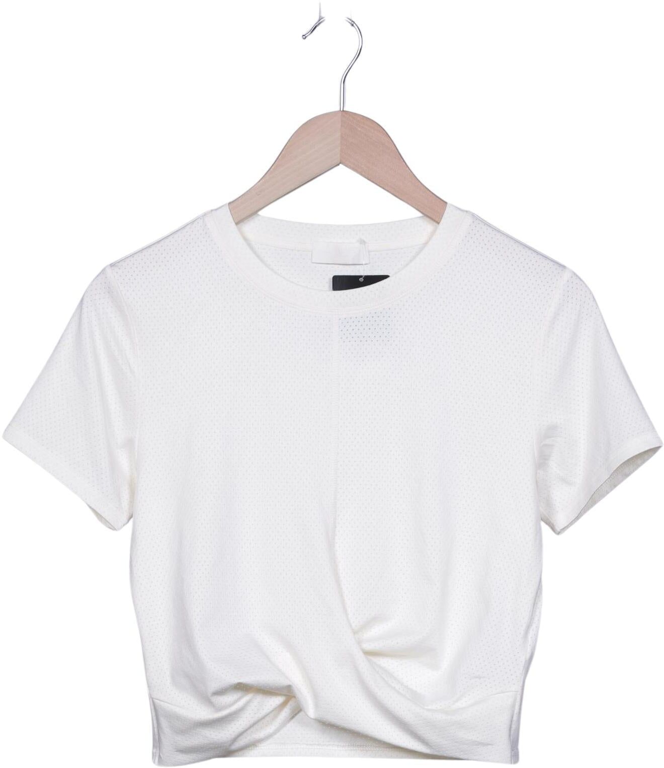 LeGer by Lena Gercke Damen T-Shirt, Cremeweiß, Gr. EU 40, Synthetik / Elasthan - Second Hand