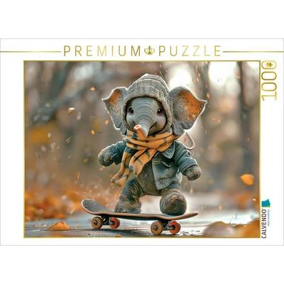 CALVENDO Puzzle Der Skater | 1000 Teile Lege-Größe 64x48cm Foto-Puzzle für glückliche Stunden, Sonstige von , Calvendo Puzzle