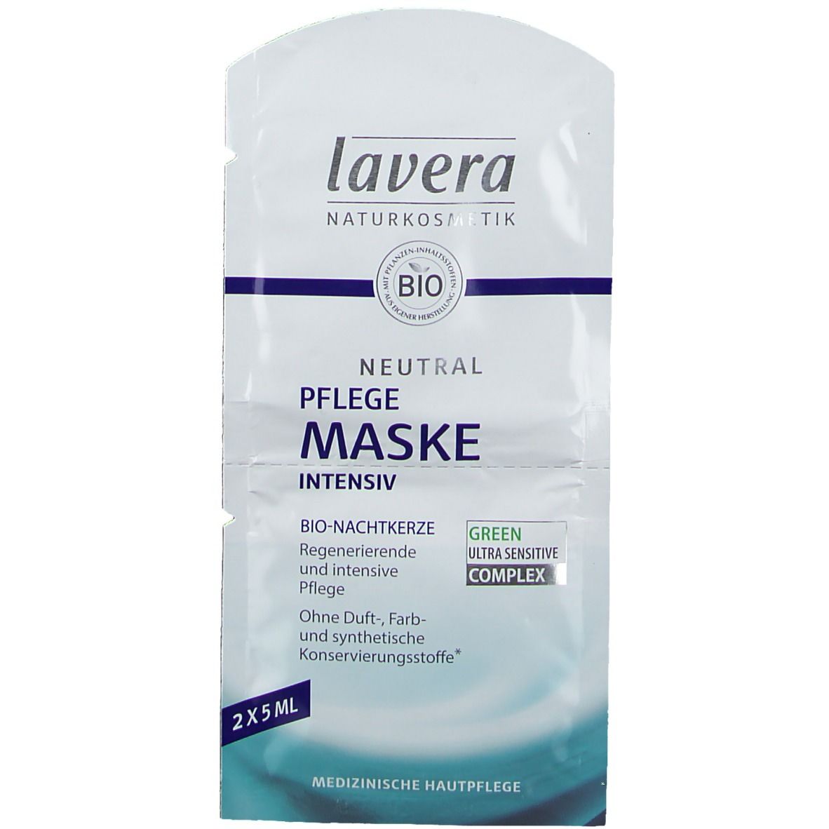 Lavera Neutral Maske 2x5 ml Gesichtsmaske