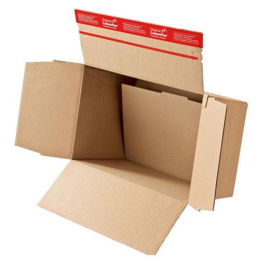 Colompac 10 Versandkartons Blitzbodenkartons 21,8 x 16,3 x 11,9 cm (10 Stk.) (CP151.110.010)