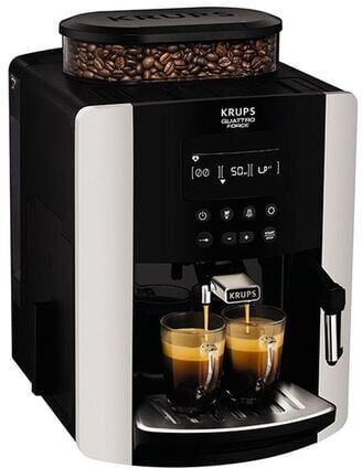 Expresso Broyeur Krups Arabica Noire Argent Yy3075fd  - MaxiCoffee