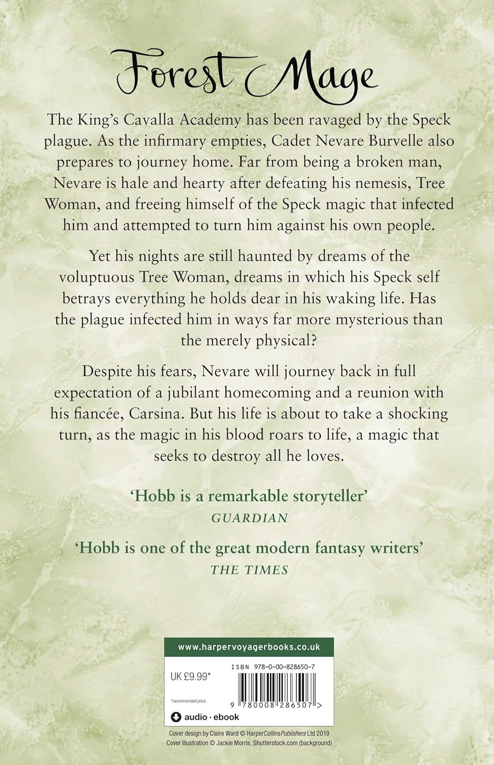 HarperVoyager Forest Mage Book 2 The Soldier Son Trilogy by Robin Hobb - Paperback Epic Fantasy Novel -  Adult Fiction