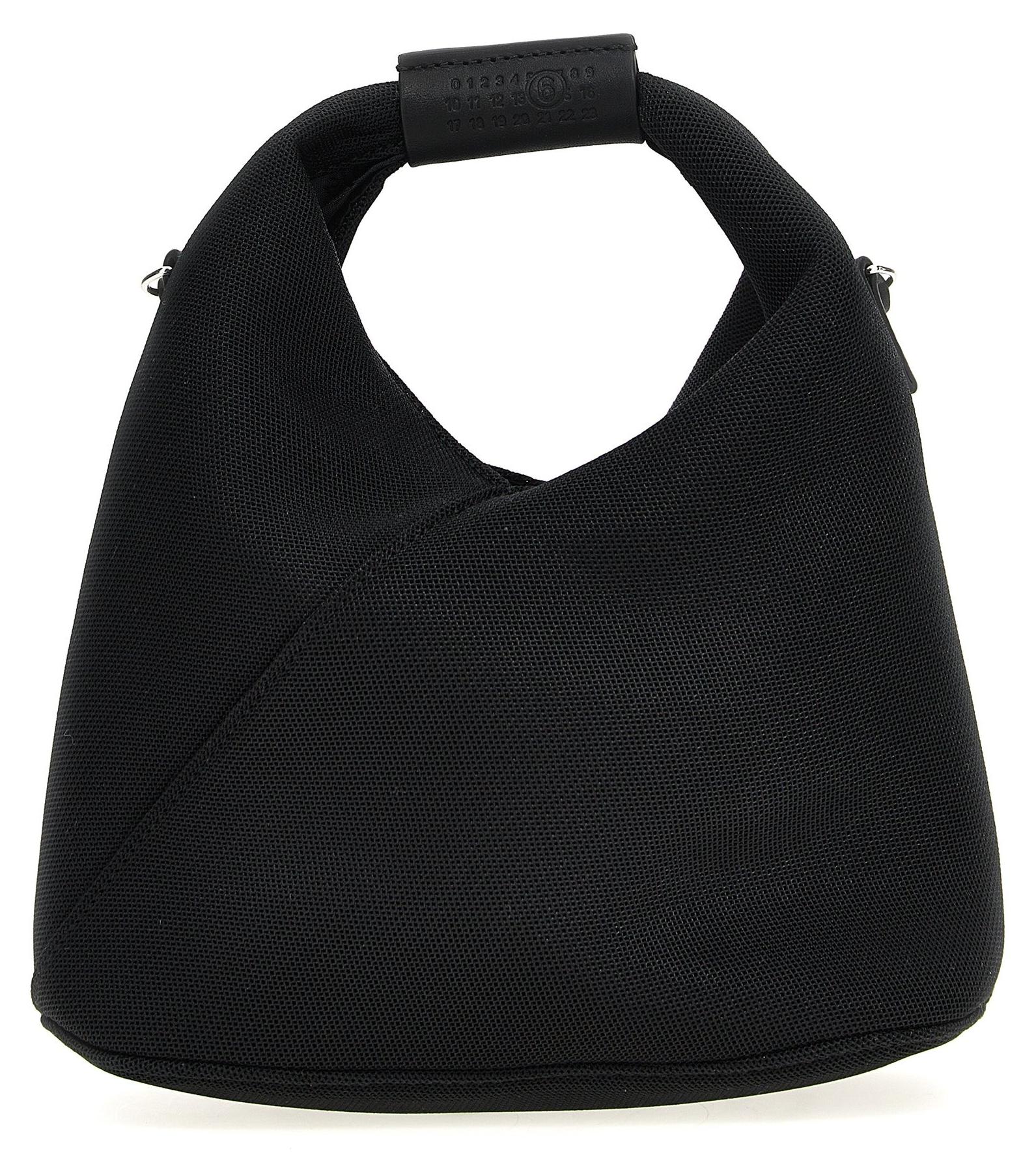 MM6 Maison Margiela Umhängetasche aus Polyester in Schwarz