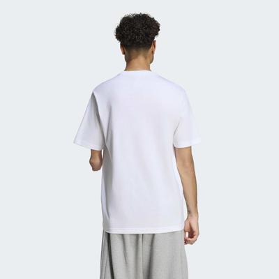 T-Shirt ADIDAS ORIGINALS "ST GFX", Herren, Gr. M, weiß, Obermaterial: 100% Baumwolle, Shirts T-Shirt, regulärer Schnitt, sportlich, mit Skate-Ästhetik, ohne Verschluss
