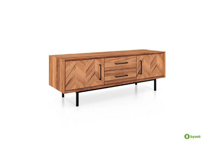 byoak Kommode ABIES aus Massivholz, Naturgeölt