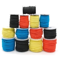 Bungee Cord - 4mm - Meterware - Farbe: Schwarz