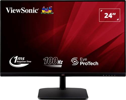 Viewsonic VA2432-H-2 LED-Monitor EEK E (A - G) 61cm (24 Zoll) 1920 x 1080 Pixel 16:9 1 ms IPS LED