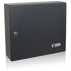 JU Durchwurfbriefkasten Mauerbriefkasten Innentür-Briefkasten Zaun-Tor-Briefkasten 02-186, anthrazitgrau RAL 7016, 320x375x110mm
