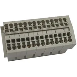Hager, Verteilerschrank Zubehör, HAG K55A Steuerleitungsklemme 7p