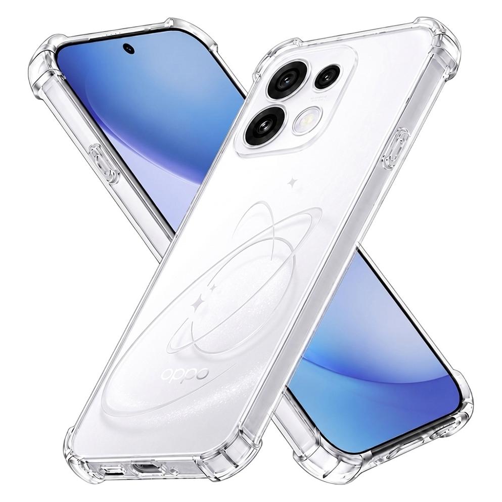 Techsuit - Stossfestes, transparentes Silikon - Oppo Reno16 Pro - Transparent (Oppo Reno 16 Pro) (71713150)