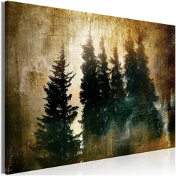 Artgeist, Bilder, Stately Spruces (1 Part) Wide (120 x 80 cm)