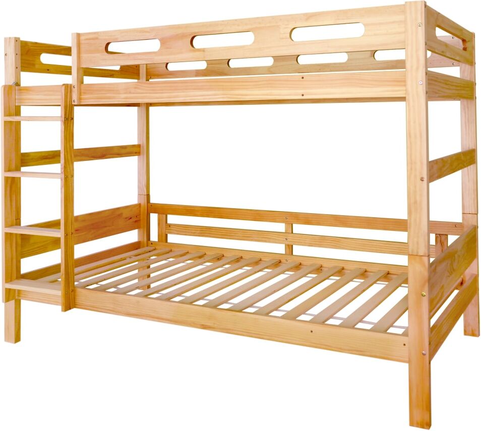 ComfortXL Litera convertible de pino natural 90x200 cm