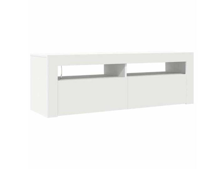 Soldes d'automne Meuble Télévision Blanc - ARMOIRE TV avec lumières LED - blanc - 120x35x40cm 961 561686612591