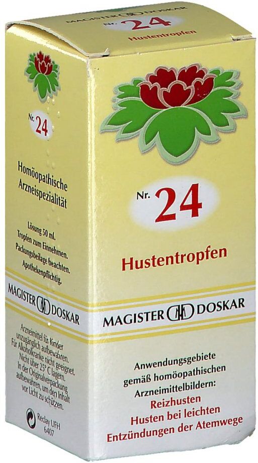 Magister Doskar Nummer 24 Hustentropfen 50ml
