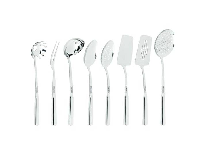 Viking Culinary 8-teiliges Utensilien-Set, Edelstahl, silberfarben (40129-9988G)