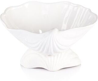 Zodax La Coquille Stoneware Clam Shell Bowl