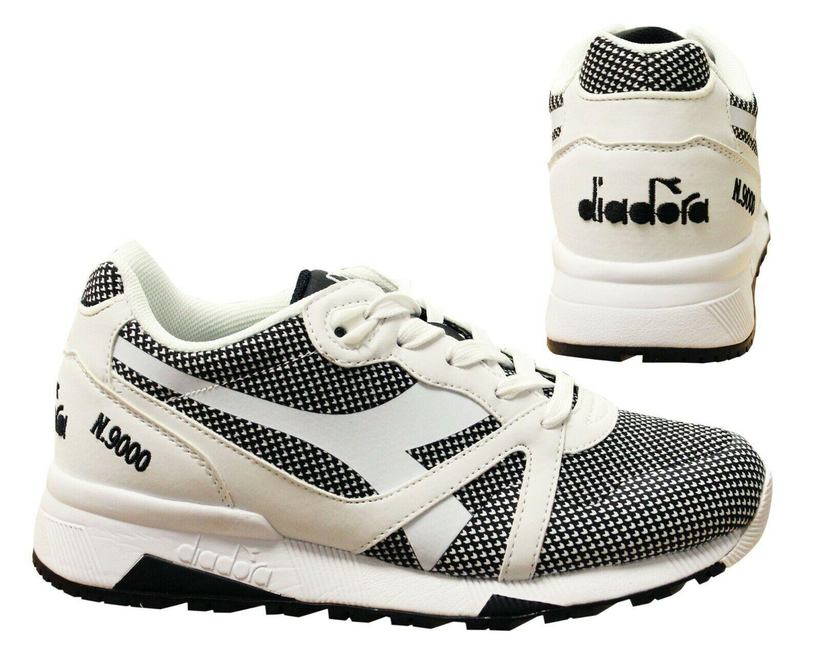 Diadora N9000 Arrowhead Heren Wit/Zwart Sportschoenen