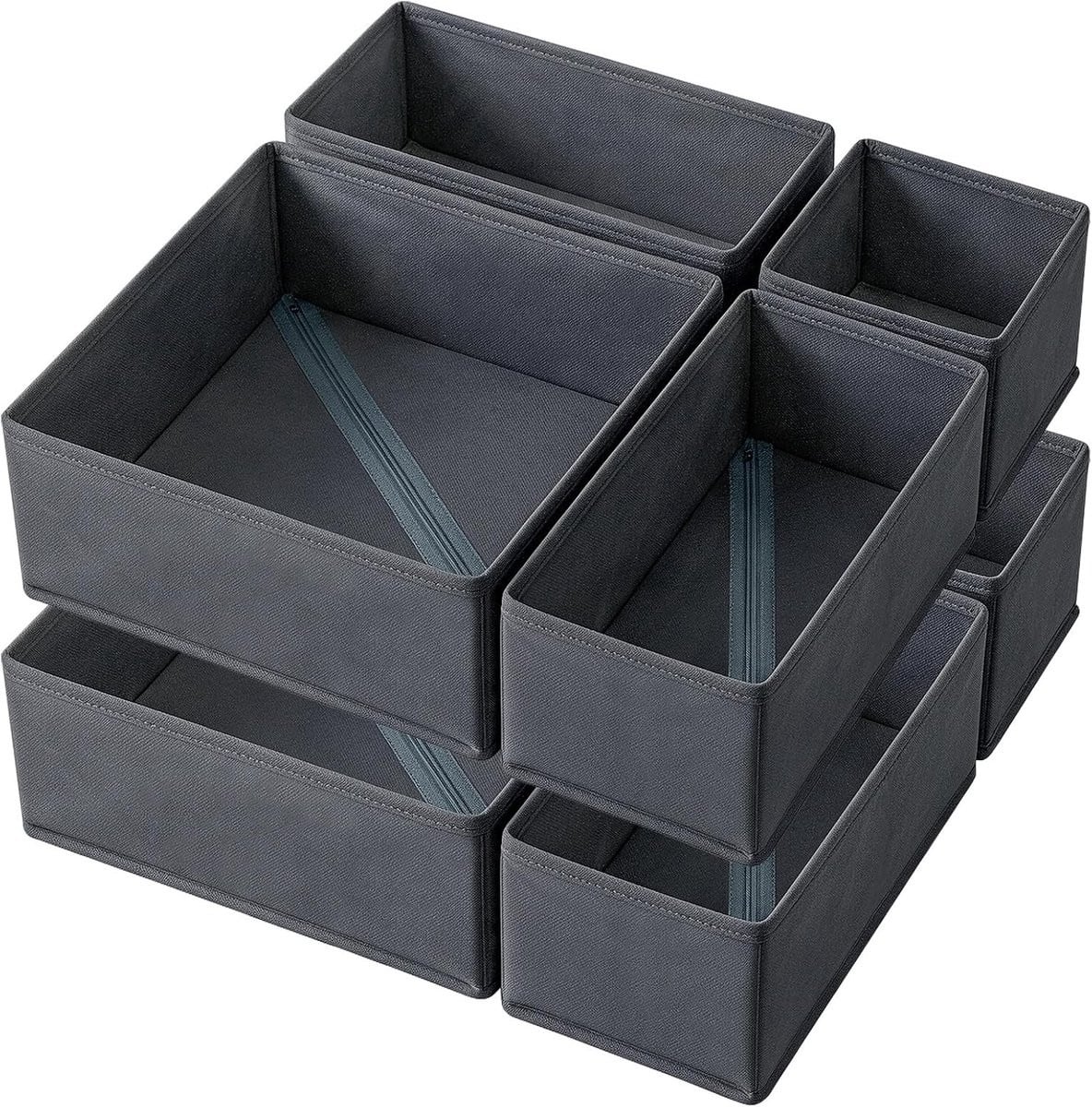 Kast Organizer voor Kleding en Accessoires, Donkergrijs