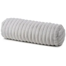 Fürstenhof Kissenrolle 60 x 20 cm Polyester Silber