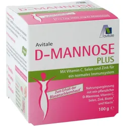 D-Mannose Plus 2000mg + Vitamine und Mineralstoffe 100 G