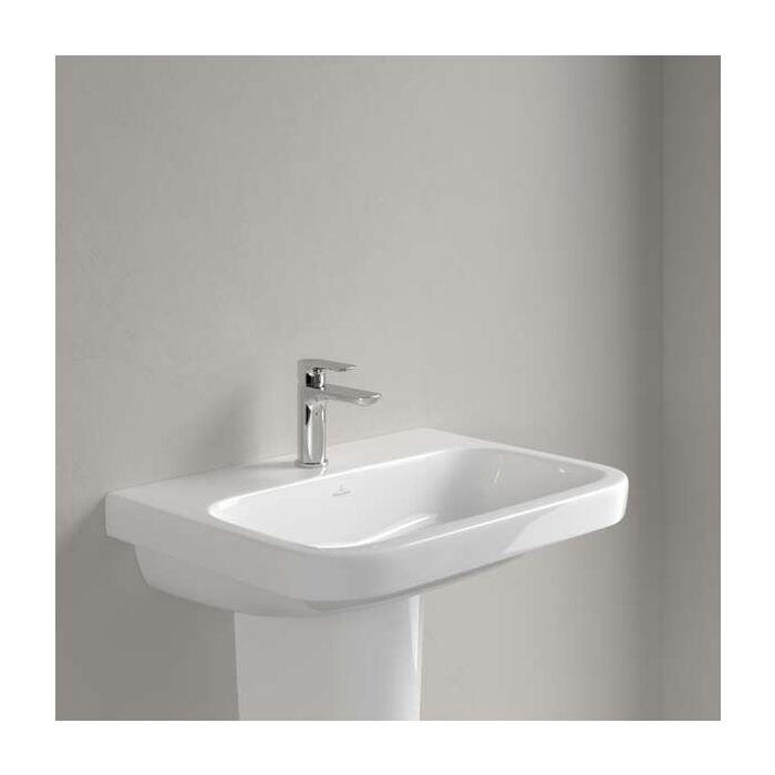 Villeroy & Boch Architectura Waschtisch 41886601 65x47cm, weiß, mittleres Hahnloch durchgestochen
