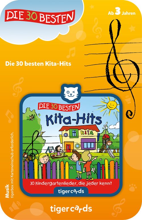 Tiger Media Die 30 Besten: Die 30 Besten Kita-Hits 354834