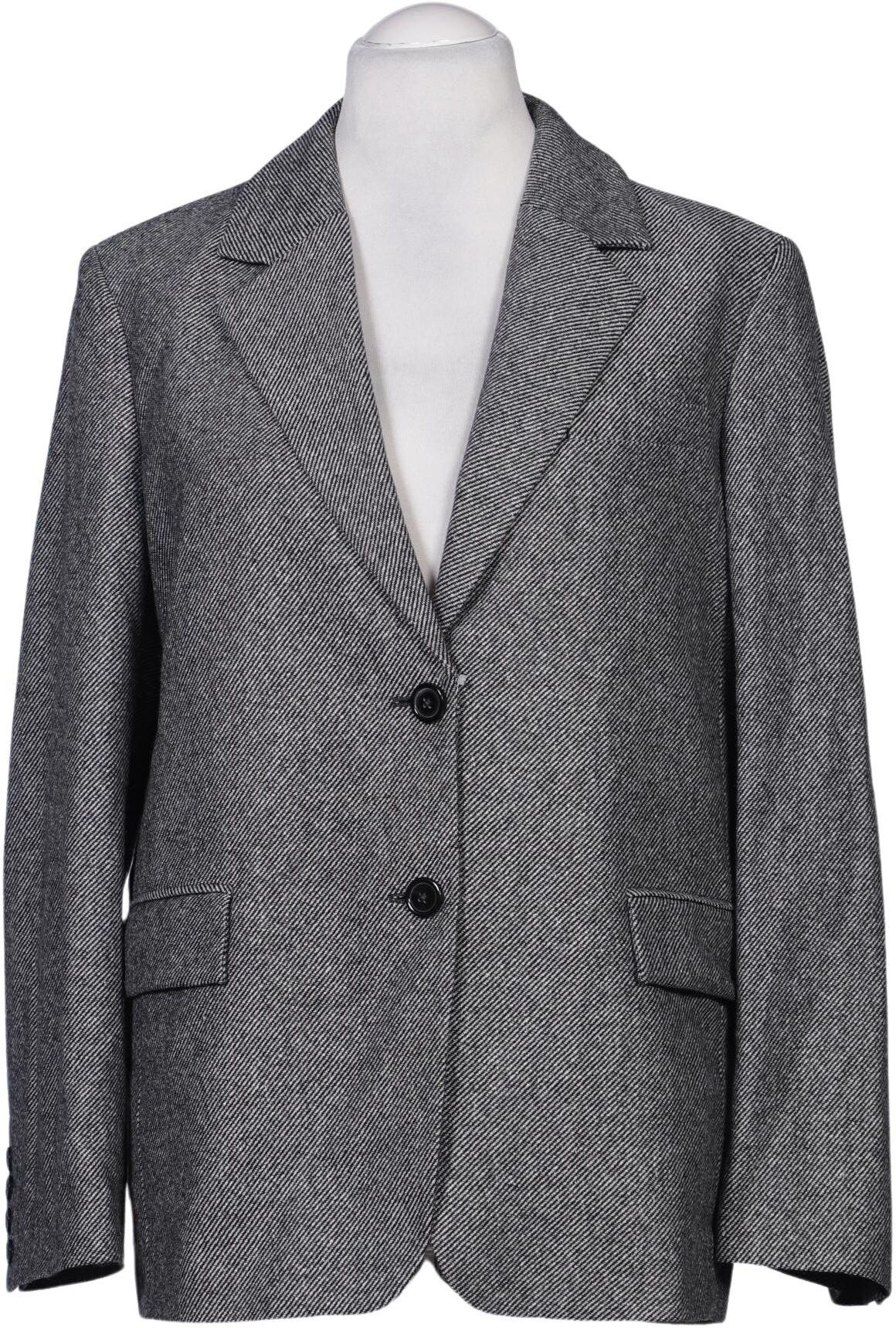 Marc O' Polo Blazer, Grau, Gr. EU 36, Wolle / Synthetik / Baumwolle / Viskose / Seide - Second Hand