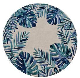 Domani Saunt Hand Tufted Wool Coastal Palms Area Rug