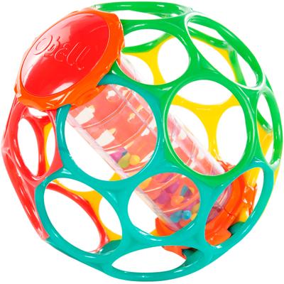 Greifspielzeug BRIGHT STARTS "Rollin' Rainstick Rattle", bunt, Greifspielzeug, Kinder, Kunststoff, Metall