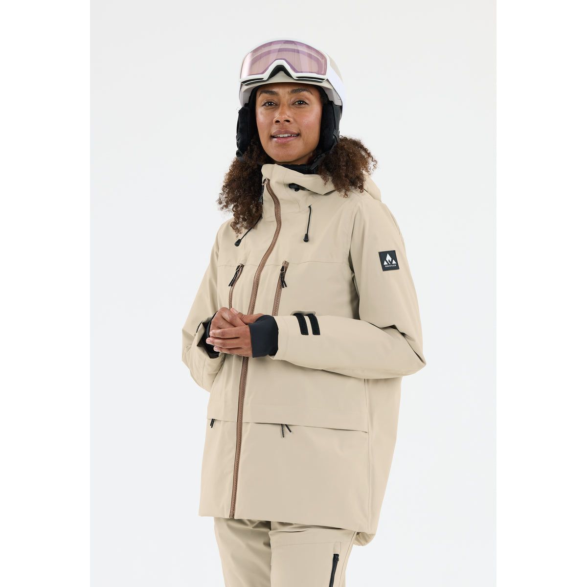Whistler Takoda W Ski Jacket island fossil (1265) 46 W253191-1265-46