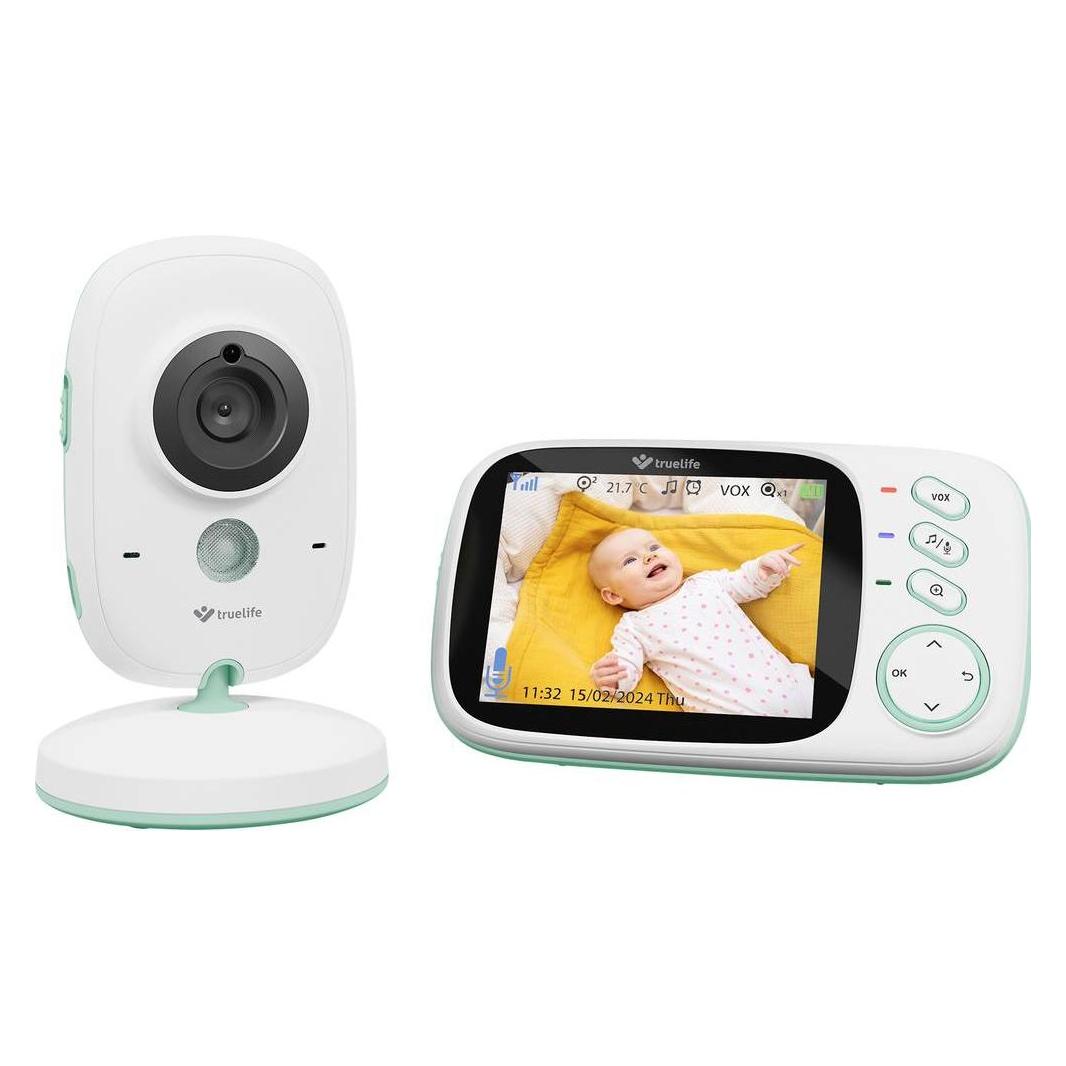 Truelife Video-Haken H32 PRO TLVMMNCH32PWB (Babyphone mit Kamera, 300 m) (TLVMMNCH32PWB)