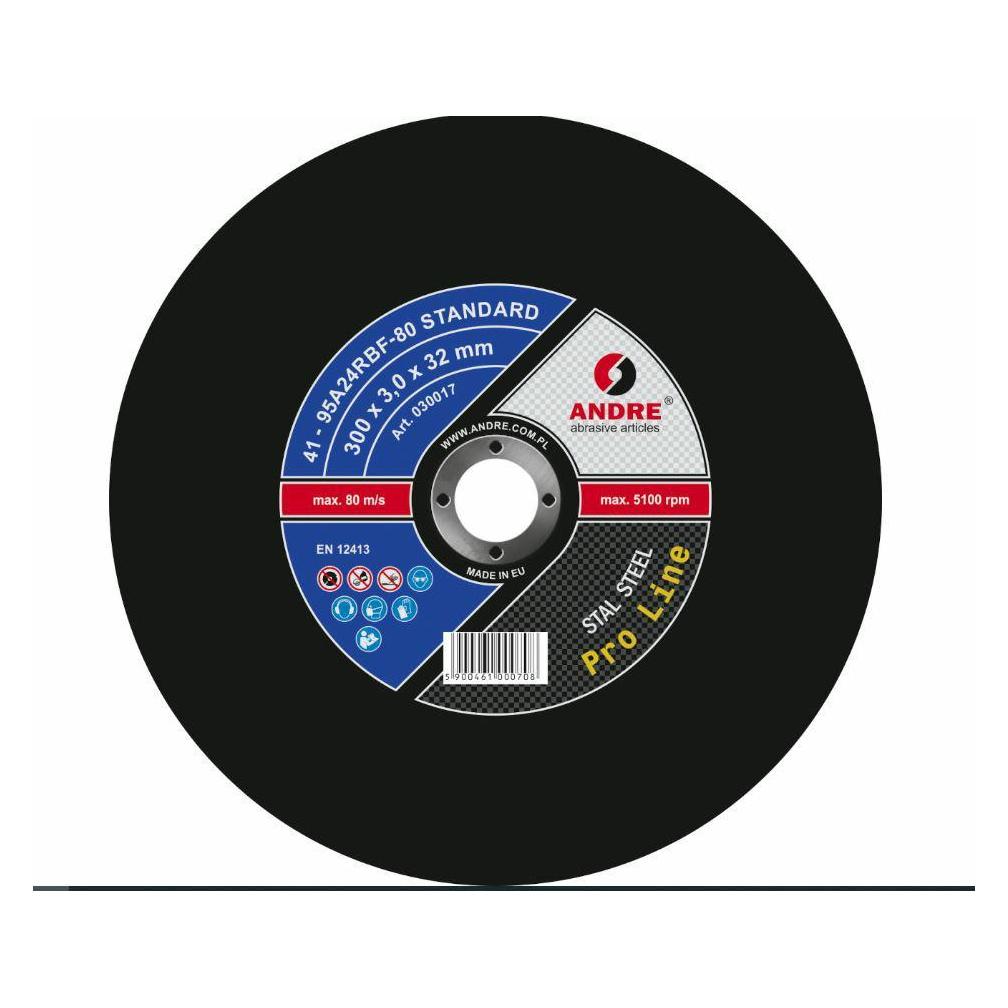 Andre Publishing Andre TARCZA DO METALU 300 x 3,0mm x 32mm STANDARD PRO LINE 95A24RBF (62610827)