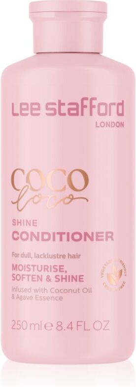Lee Stafford CoCo LoCo Agave après-shampoing hydratant pour des cheveux brillants et doux 250 ml