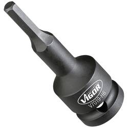 Vigor V7019-H6 V7019-H6 Innen-Sechskant Schlagschrauber-Steckschlüsseleinsatz 6 mm 1/2 6 mm 1/2 (12.5 mm)