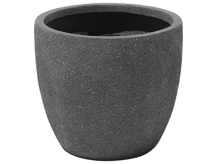 BLUMENTOPF graphitgrau rund 36/36/32 cm Kannia