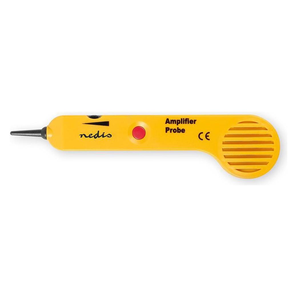 Nedis PC and Multimedia Cable Tester PC and Multimedia Cable Tester Tongenerator LED Anzeige Kopfhör (Kabeltester) (NWTG100YE)