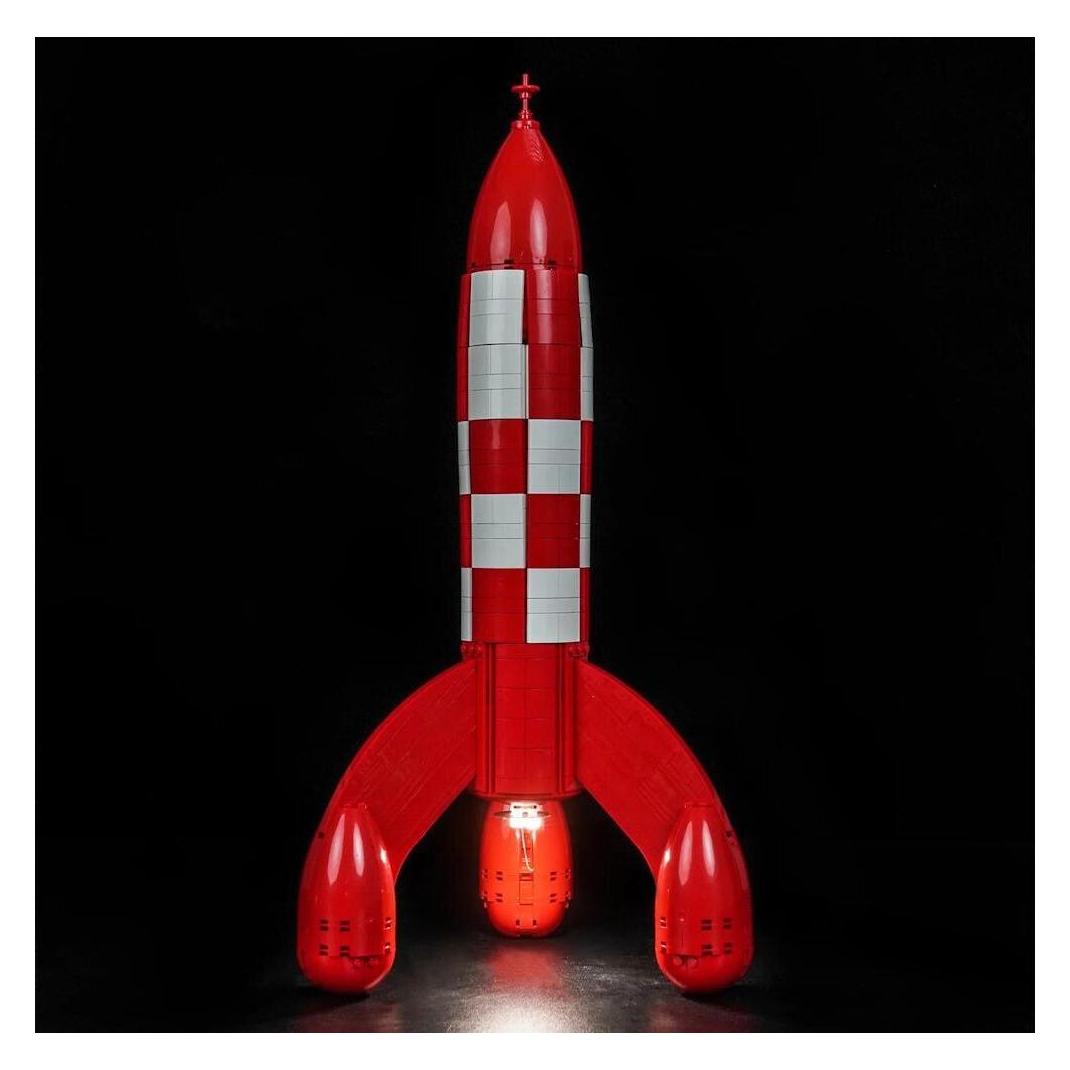 BrickBling LED Beleuchtungs-Set für LEGO 21367 Die Mondrakete von Tim und Struppi (GC1404)