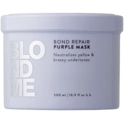500ml Schwarzkopf Professional BLONDME Bond Repair Purple Mask