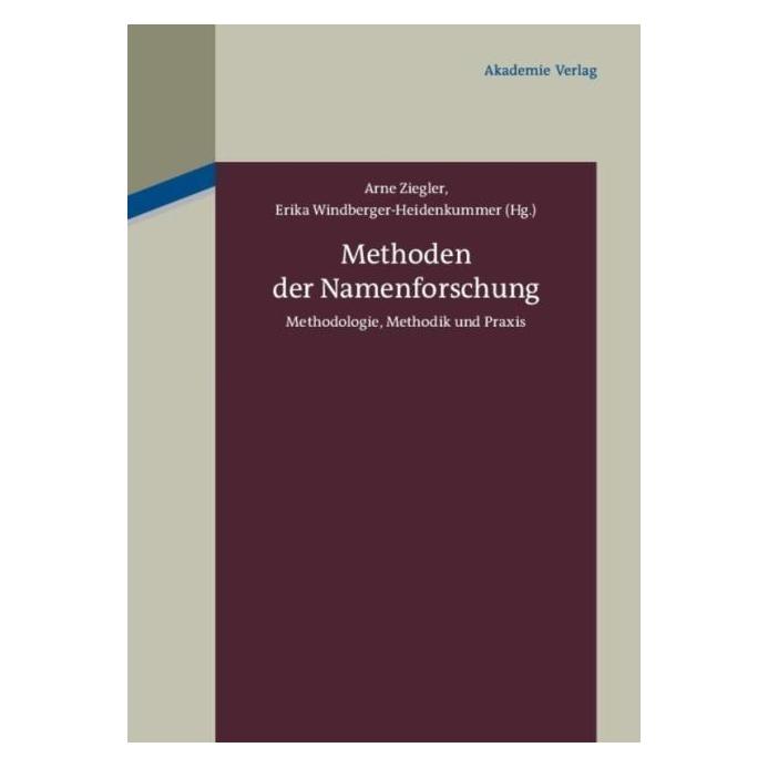 De Gruyter Methoden der Namenforschung (67759133)