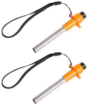 Inspired Finds Mini Electric Piezo Igniter Portable Stainless Steel Camping & Kitchen Lighter For BBQ, Stove, And Outdoor Cooking 2pcs