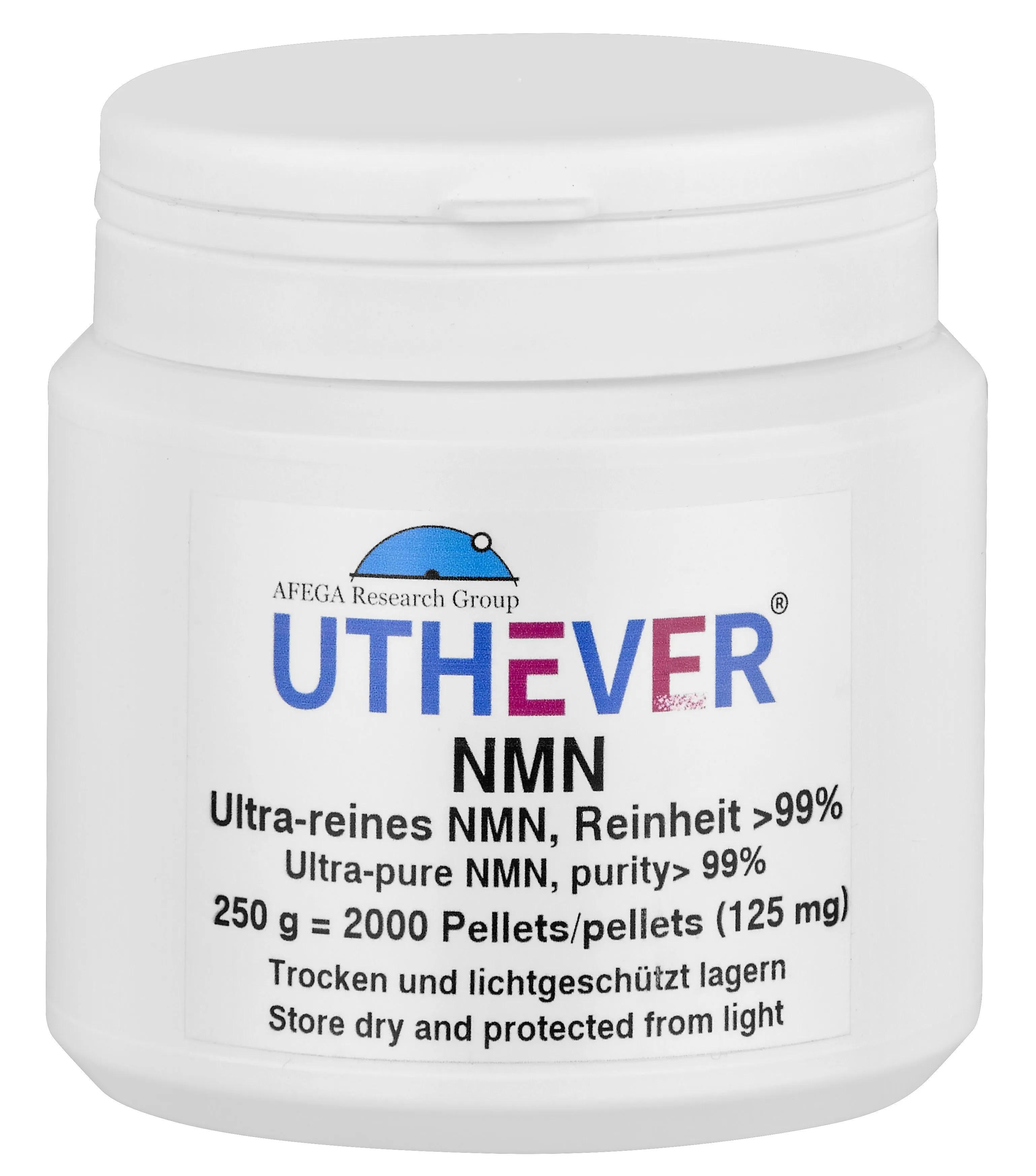 250 g UTHEVER NMN in Form von 2.000 Lutschtabletten für die bequeme Dosierung Ihres NMN