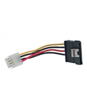 InLine Netzteil SATA-Stromstecker M bis 4-Pin-Mini-Stromversorgungsstecker W 6 cm (29660A)