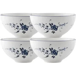 Villeroy & Boch Vieux Luxembourg Schälchen, Schüssel + Schale, Weiss, Blau