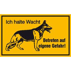 SafetyMarking 11.5601 Hinweisschild Schäferhund Aluminium (B x H) 250 mm x 150 mm 1 St.