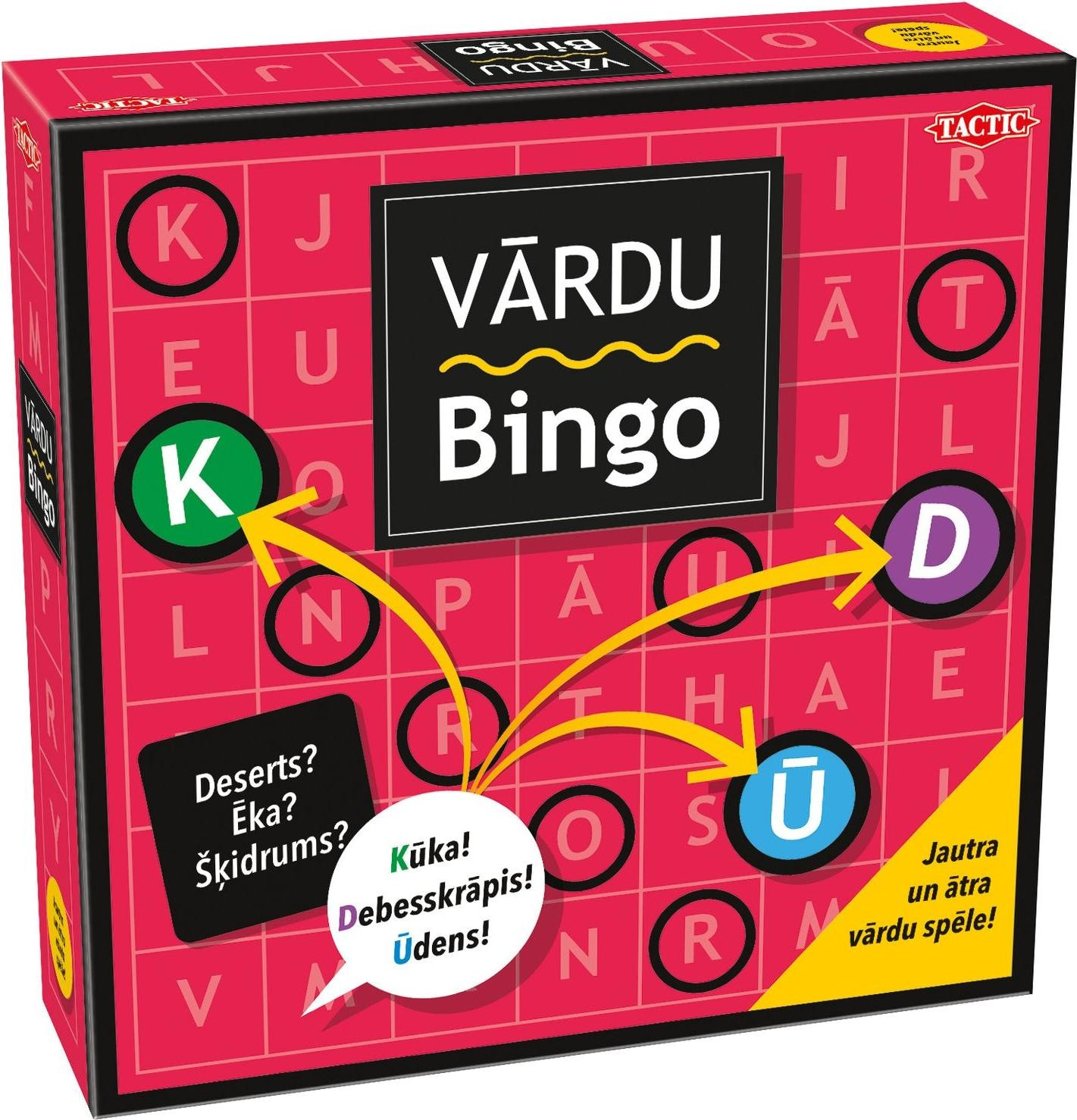 Tactic Tactisch bordspel Word Bingo in het Lets